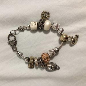Nautical charm bracelet